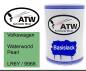Preview: Volkswagen, Waterworld Pearl, LR6Y / 9966: 500ml Lackdose, von ATW Autoteile West.
